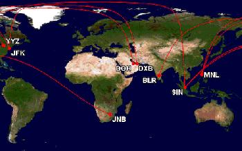 20 chuyến bay thẳng dài nhất thế giới